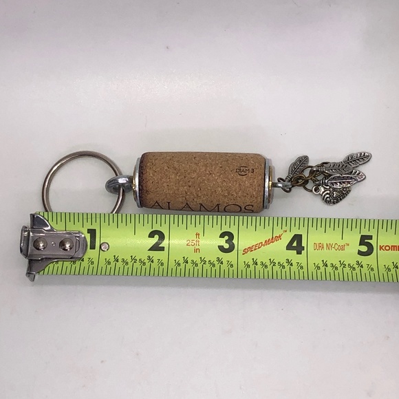 Hand Crafted Wine CORK PURSE/Backpack Keychain Handbag Jewelry - Picture 15 of 15